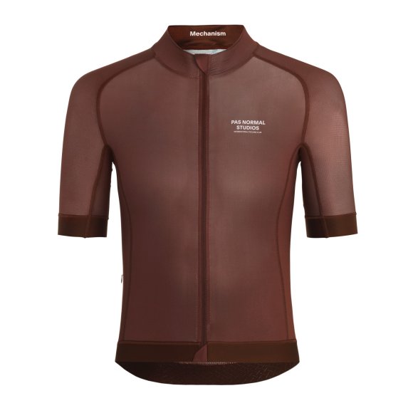 cycling jersey in bronze color pas normal studios
